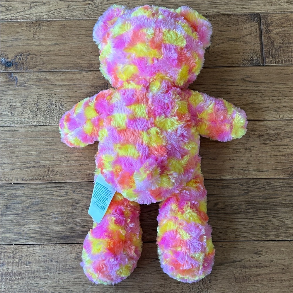 Build-A-Bear Workshop Sun Sparkle Teddy Bear Pink Yellow Collectible Stuffy - Picture 3 of 7